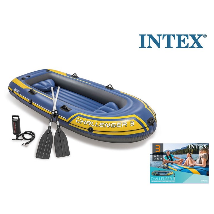 INTEX CANOTTO CHALLENGER 3 SET 68370NP