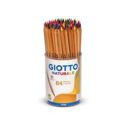 GIOTTO BARATTOLO 84 PASTELLI NATURALE
