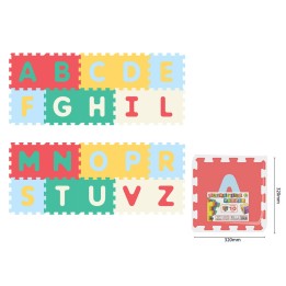 TAPPETINO PUZZLE 10 PZ LETTERE PASTEL