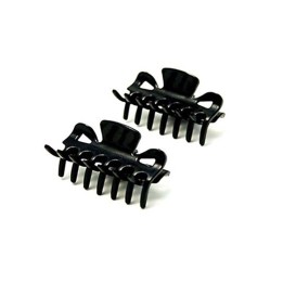 PINZA 7 DENTI PICCOLA 2PZ NERA