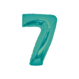 PALLONE MYLAR CM 102 NUMERO 7 TIFFANY