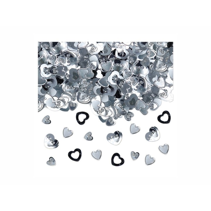 CONFETTI CUORE ARGENTO 15GR 81212