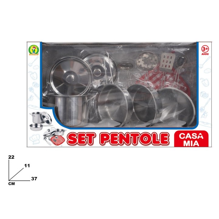SET PENTOLE METALLO
