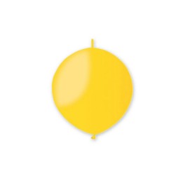 100 PALLONI LINK BALLOON GIALLO CM.33