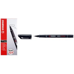 STABILO PENNARELLO OHP PUNTA S NERO