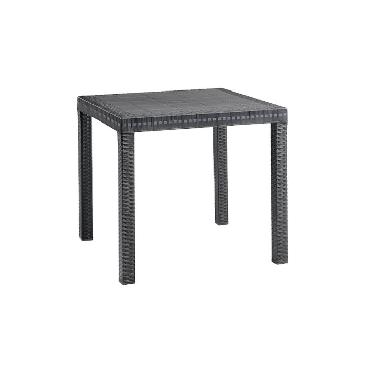 BICA TAVOLO DALLAS RATTAN ANTRACITE