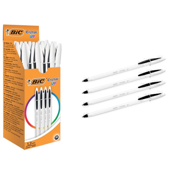 BIC PENNA CRISTAL UP NERA
