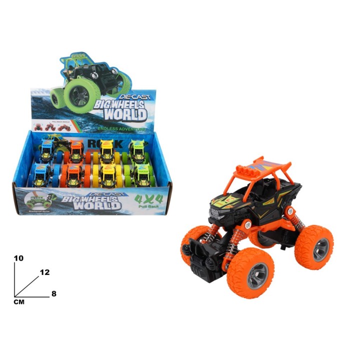 AUTO MONSTER RACING RETROCARICA DB 8 PZ