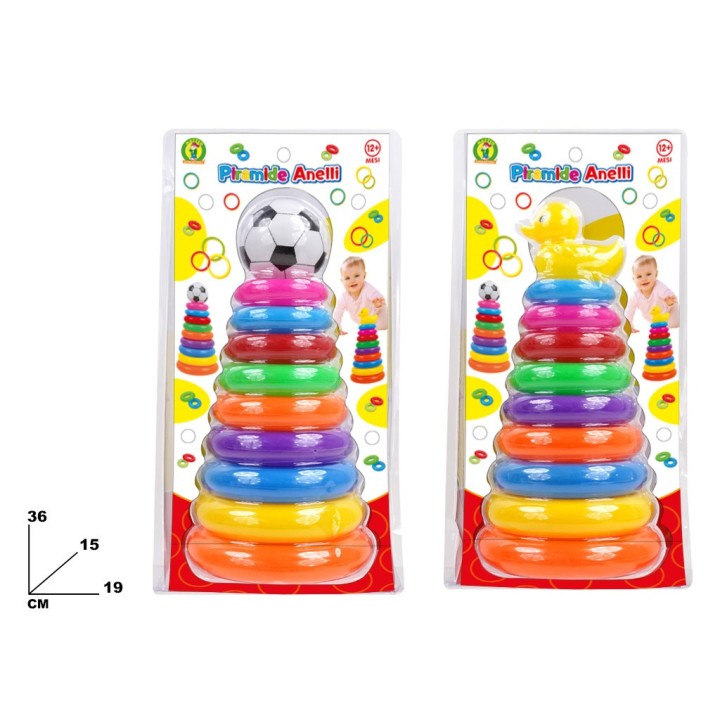 BL PIRAMIDE ANELLI MONDO BIMBI