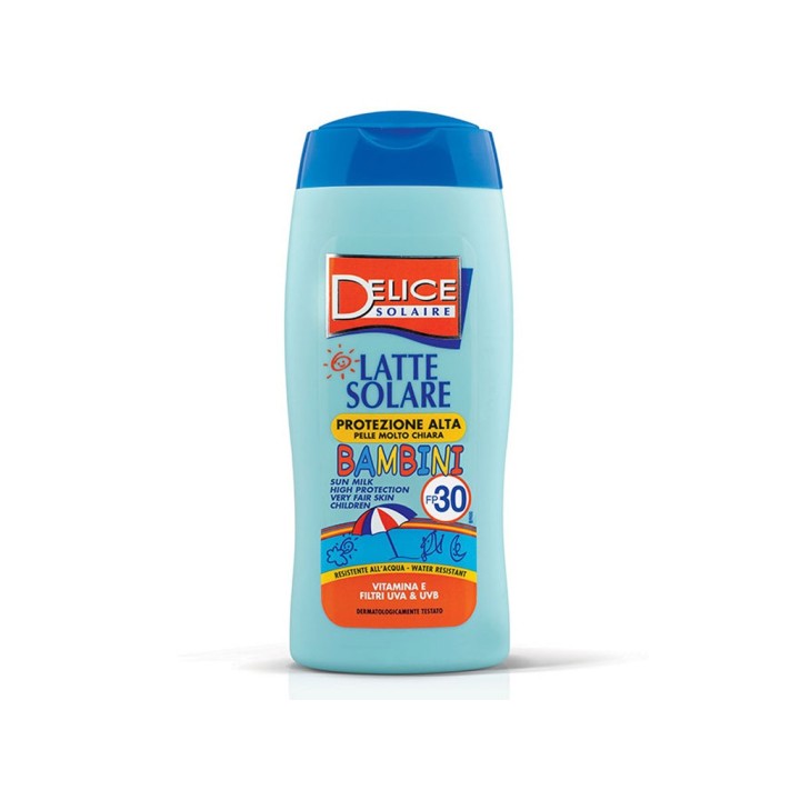 DELICE LATTE SOLARE BABY SPF30 250ML