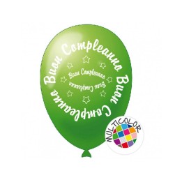 20 PALLONCINI BUON COMPLEANNO REVERSE