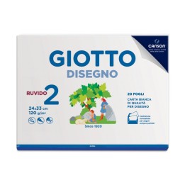 GIOTTO ALBUM DISEGNO 2 20FG RUVIDO 24X33