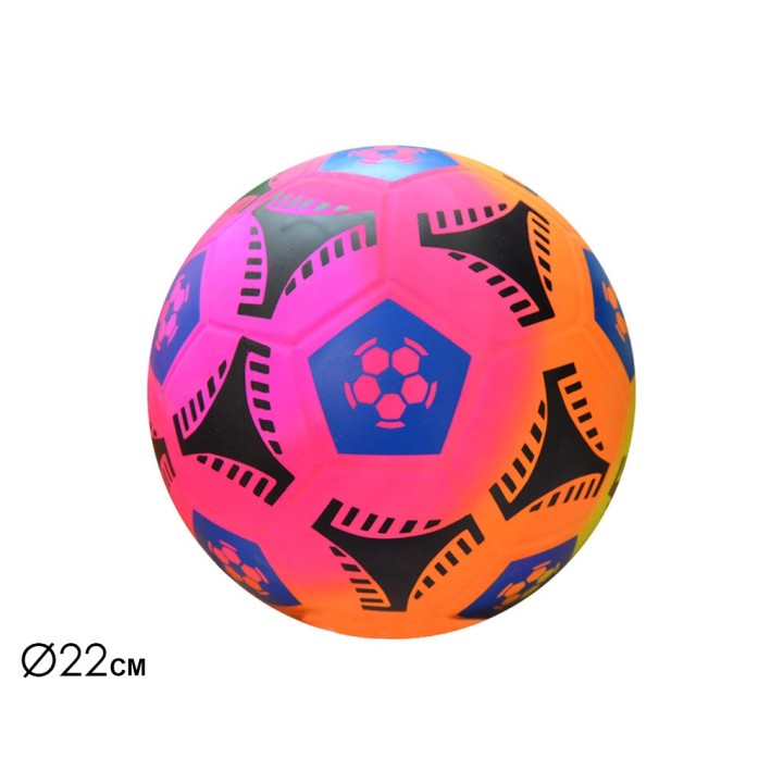 PALLONE CALCIO MULTICOLOR 200GR