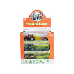 TRATTORE CON RIMORCHIO