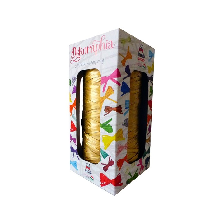 DEKORAPHIA ROTOLO DA 200 MT. ORO 01