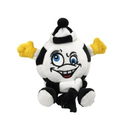 PELUCHE PALLA BIANCONERA CM 15