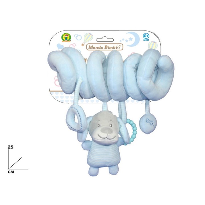 SONAGLIO SPIRALE AZZURRO