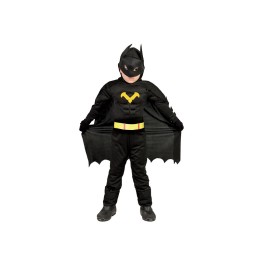 COSTUME EROE NERO BIMBO 7-9 ANNI