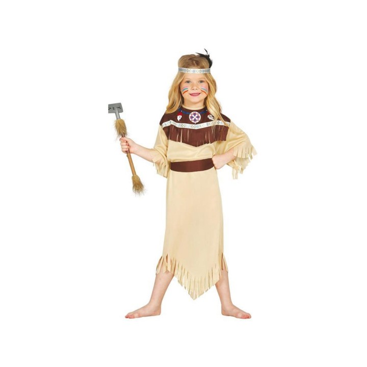 COSTUME INDIANA CHEROKEE BAMBINA 7-9 ANN