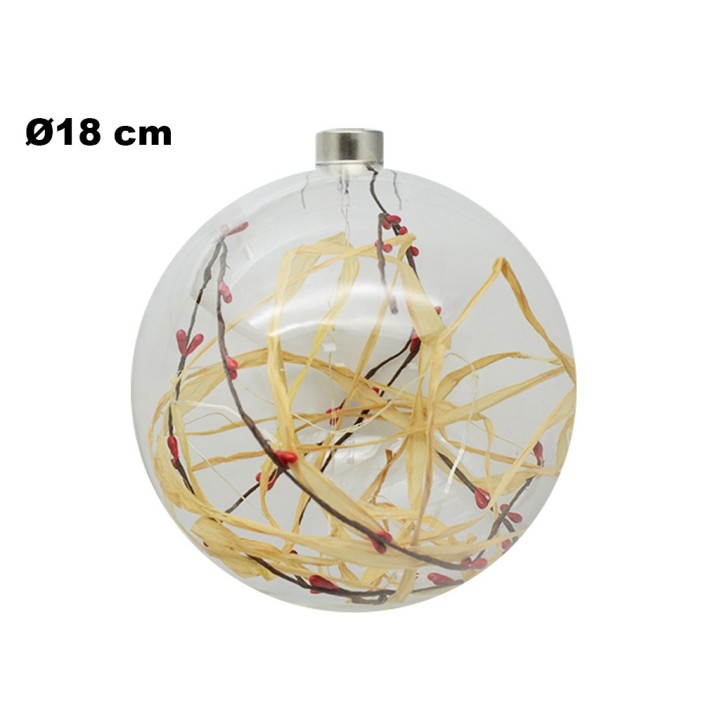 PALLA CON LUCI 18 CM