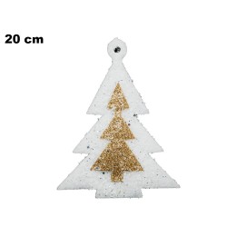 ALBERO DI NATALE DECORATIVO ORO
