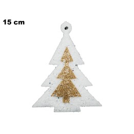 ALBERO DI NATALE DECORATIVO ORO