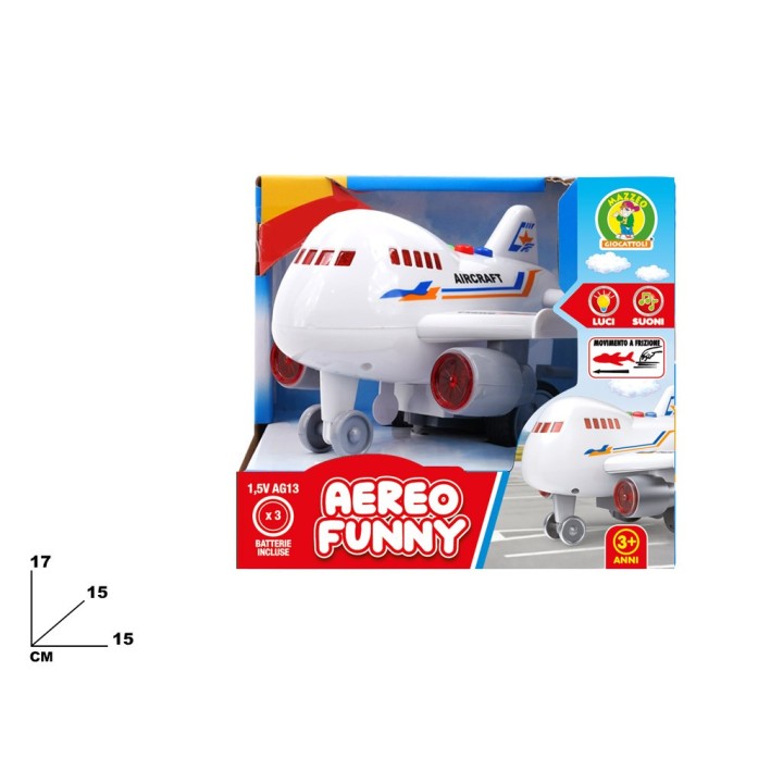 AEREO FUNNY CON LUCI E SUONI
