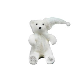 ORSETTO BIANCO POLIESTERE 27CM
