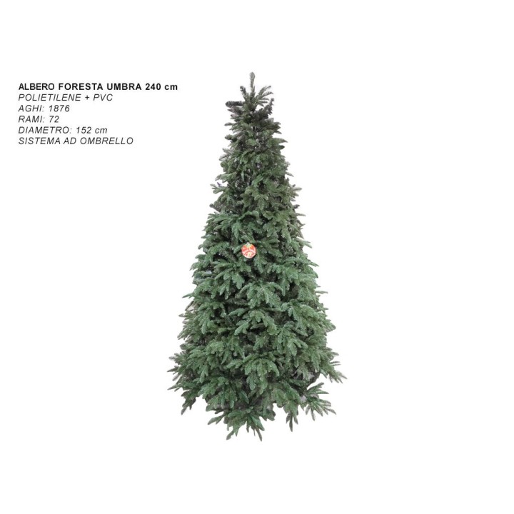 ALBERO FORESTA UMBRA CM 240