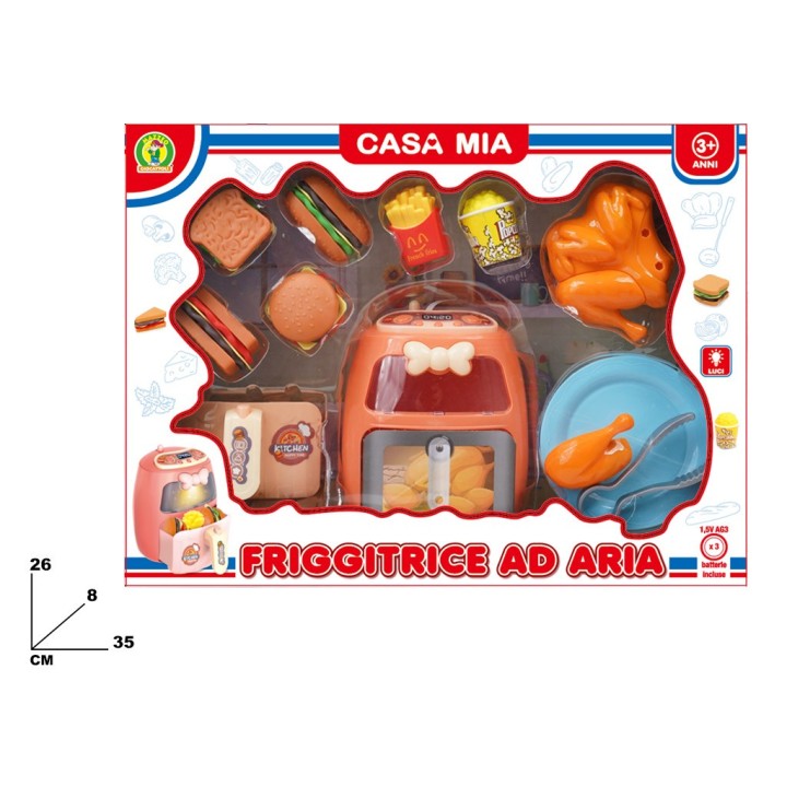 FRIGGITRICE AD ARIA CON ACCESSORI