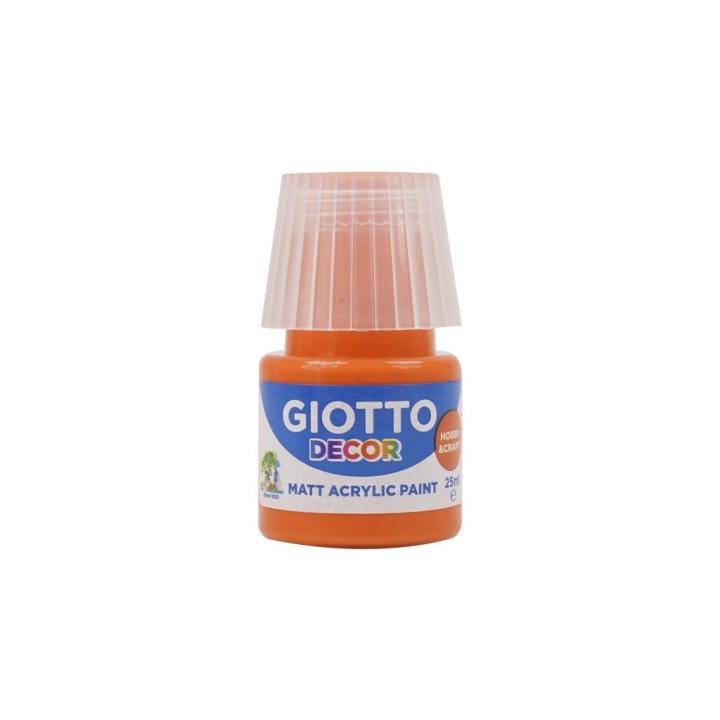 GIOTTO DECOR ACRYLIC 25ML ARANCIONE