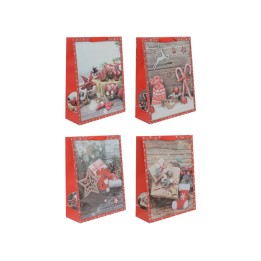 BUSTA REGALO NATALE 4 ASST. 31x40x12cm