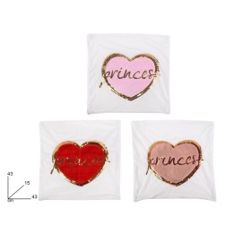 CUSCINO CUORE PRINCESS CM 43X43