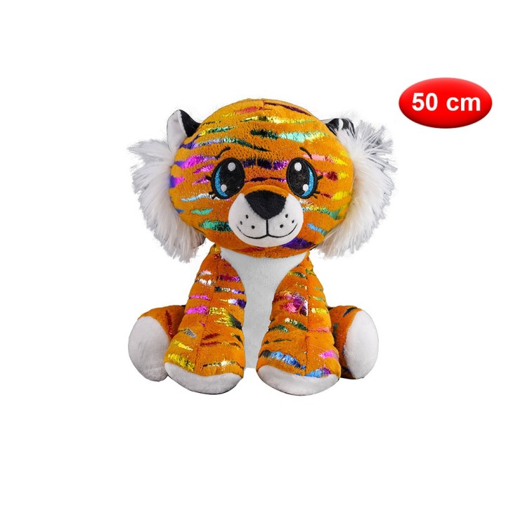 PELUCHE TIGRE RAINBOW CM 50