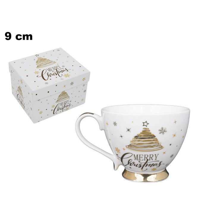 TAZZA DECORATIVA NATALIZIA