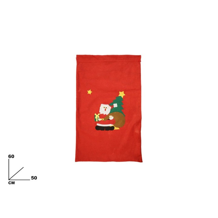 SACCO BABBO NATALE 50x60 CM