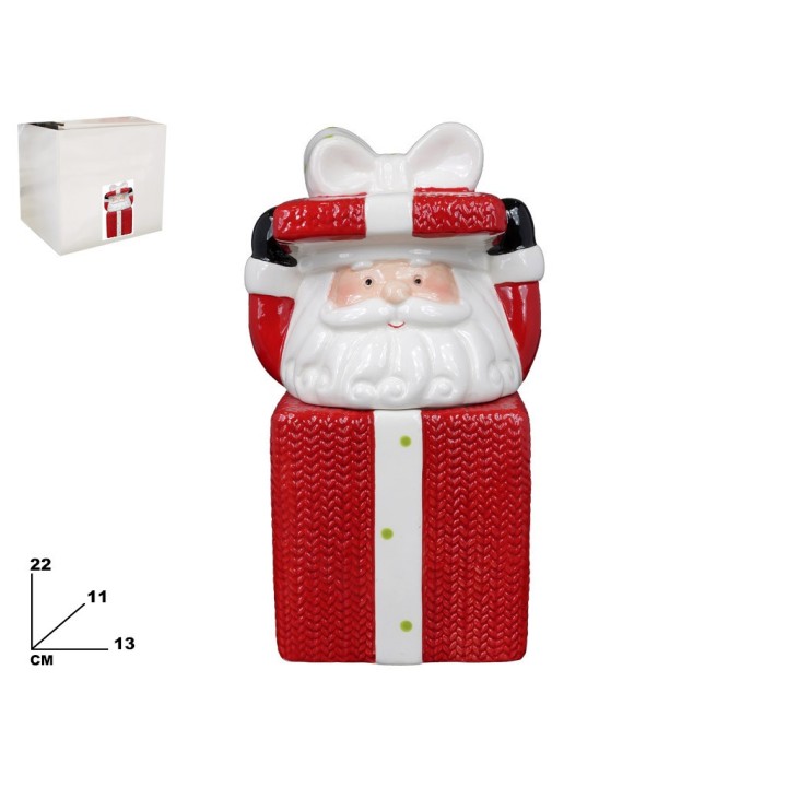 CONTENITORE DECORATIVO NATALIZIO