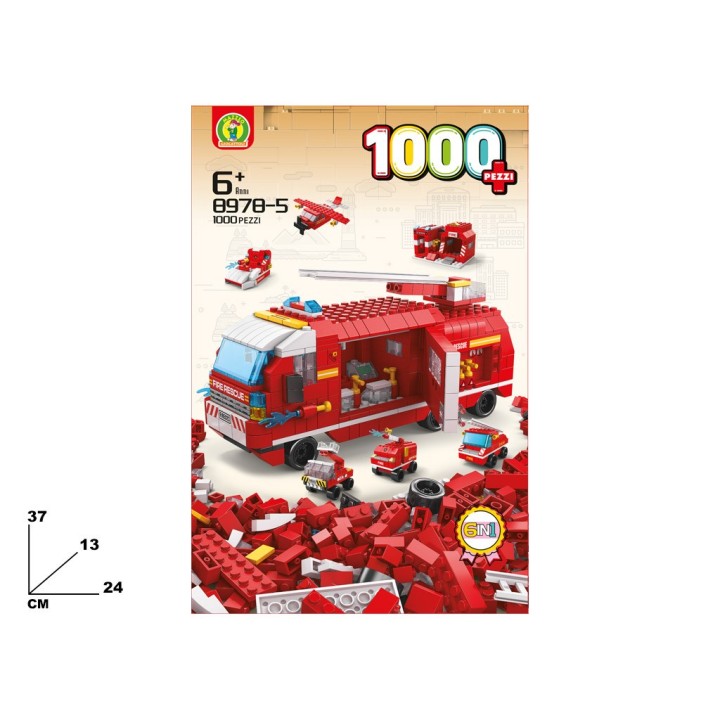 COSTRUZIONI CAMION POMPIERI 1000 PZ