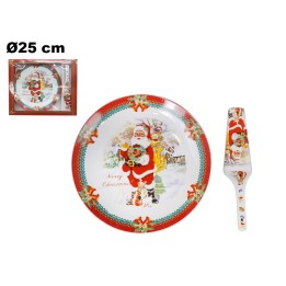 SET PIATTO CON PALETTA DECORATIVO NALIZ