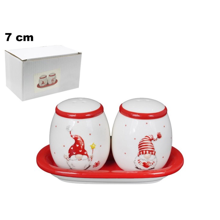 SET SALE/PEPE DECORATIVO NATALIZIO GNOMO