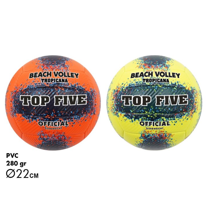 PALLONE TOP FIVE BEACH VOLLEY TROPICANA