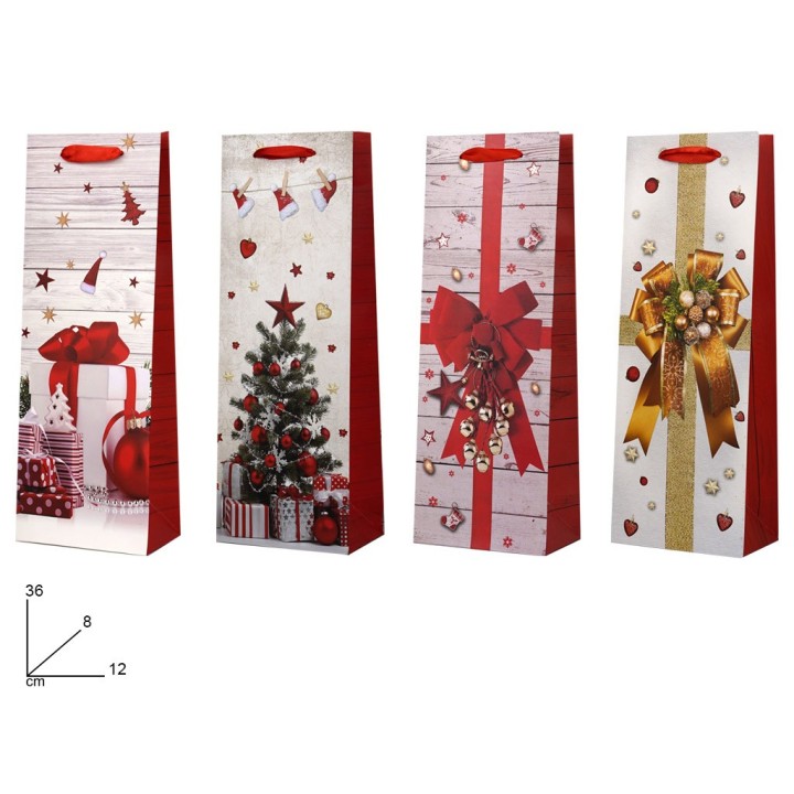 BUSTA BOTTIGLIA 4 ASSORTITI