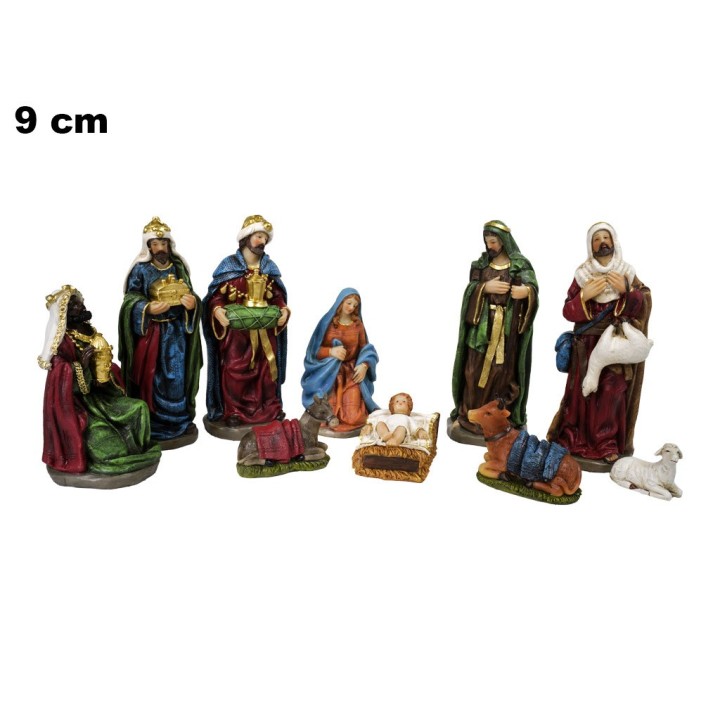 SET 10 PZ NATIVITA' CM 9