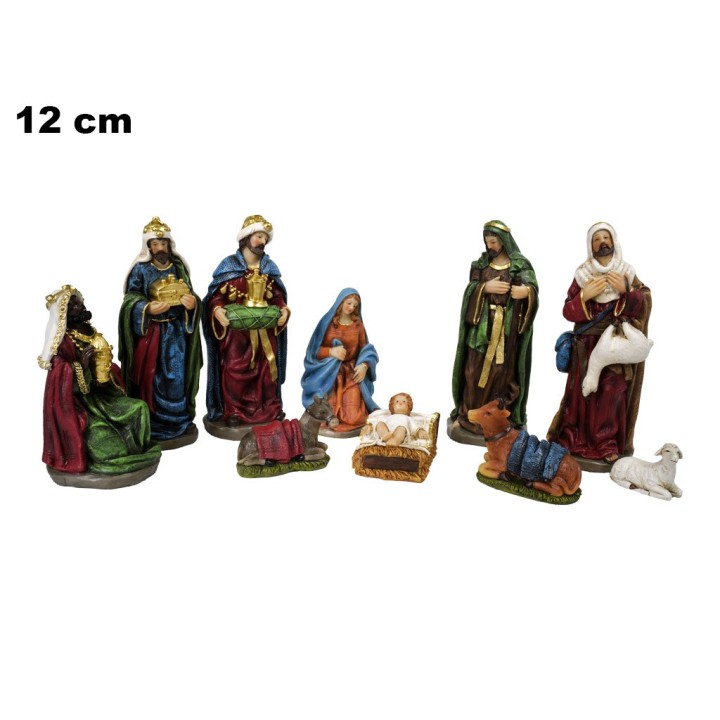 SET 10 PZ NATIVITA' CM 12