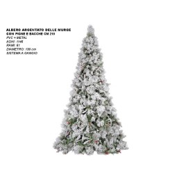 ALBERO ARGENTATO DELLE MURGE CM 210