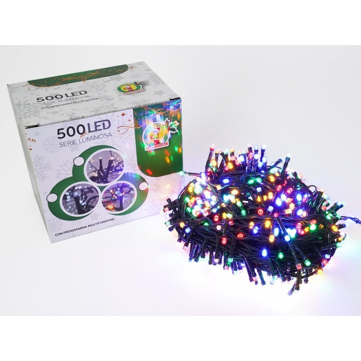 SERIE 500LED MULTICOLOR 28M