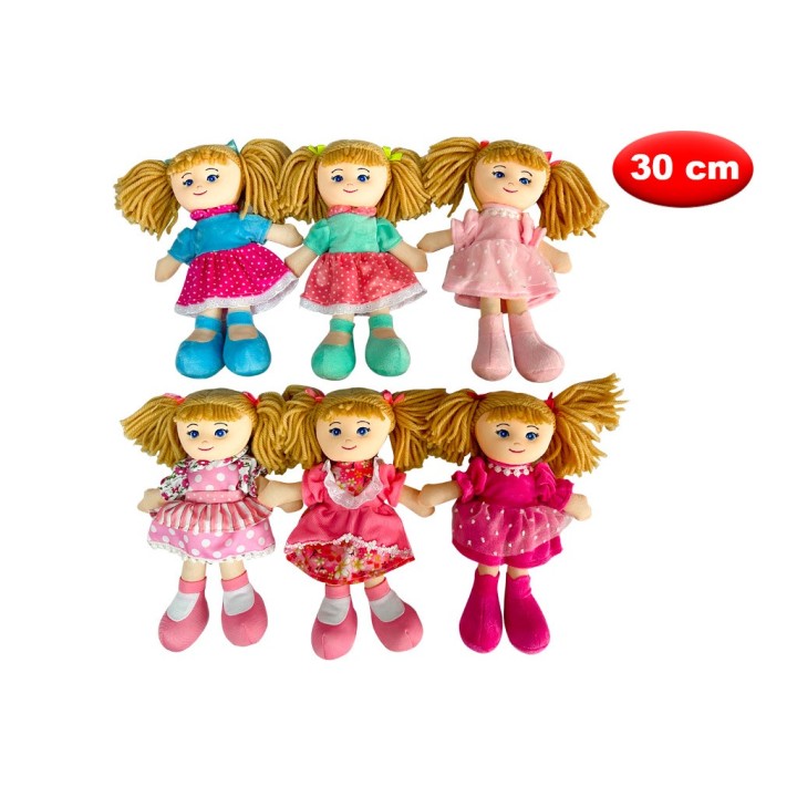BAMBOLA DI PEZZA - LE MONELLINE CM 30