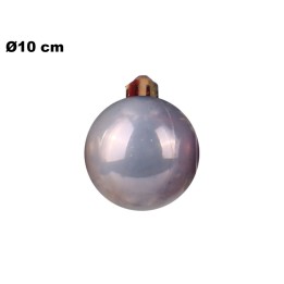 SFERA SILVER 10 CM IN PVC BOX