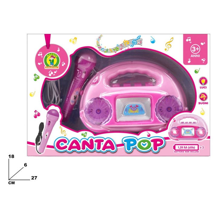 CANTA POP CON LUCI E MUSICA