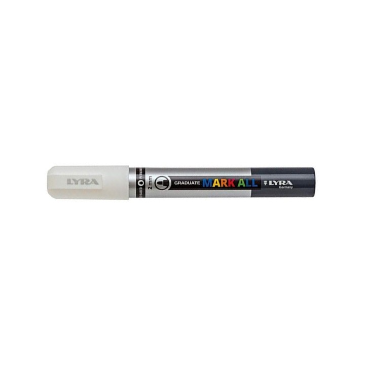 LYRA PENNARELLO MARK ALL BIANCO 2MM